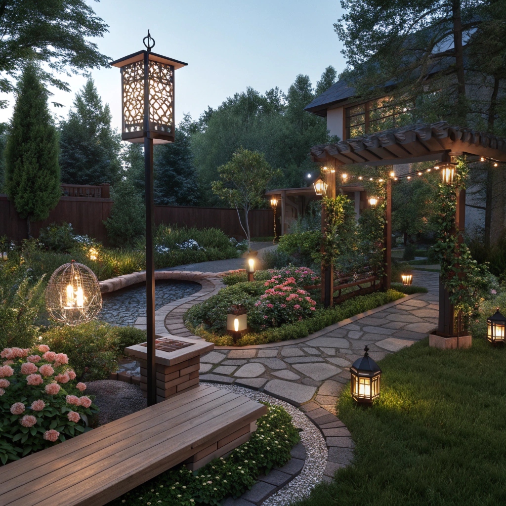 Water feature lighting